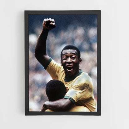 Affiche Pelé-overwinning