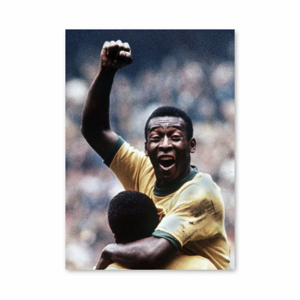 Affiche Pelé-overwinning