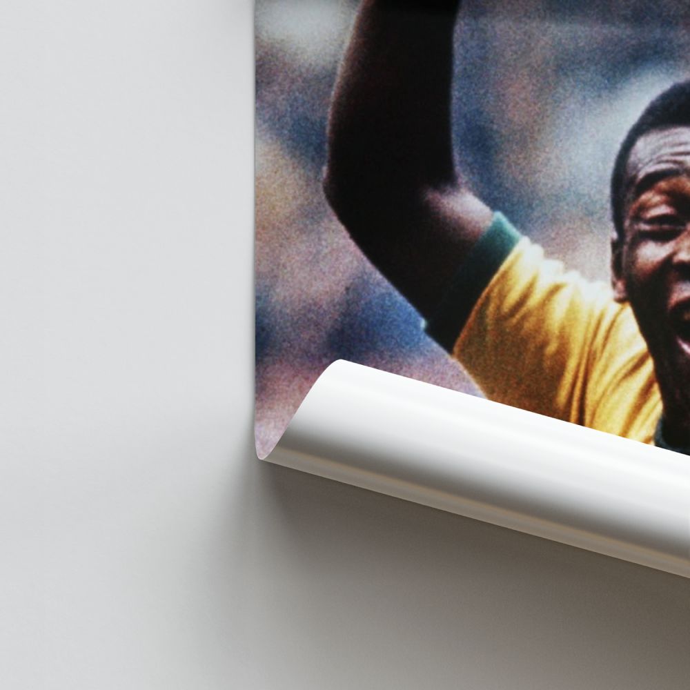 Affiche Pelé-overwinning