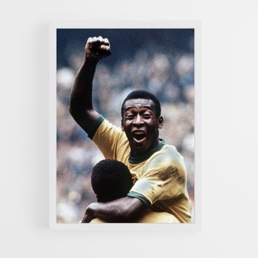 Affiche Pelé-overwinning