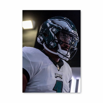 Philadelphia Eagles-helmposter