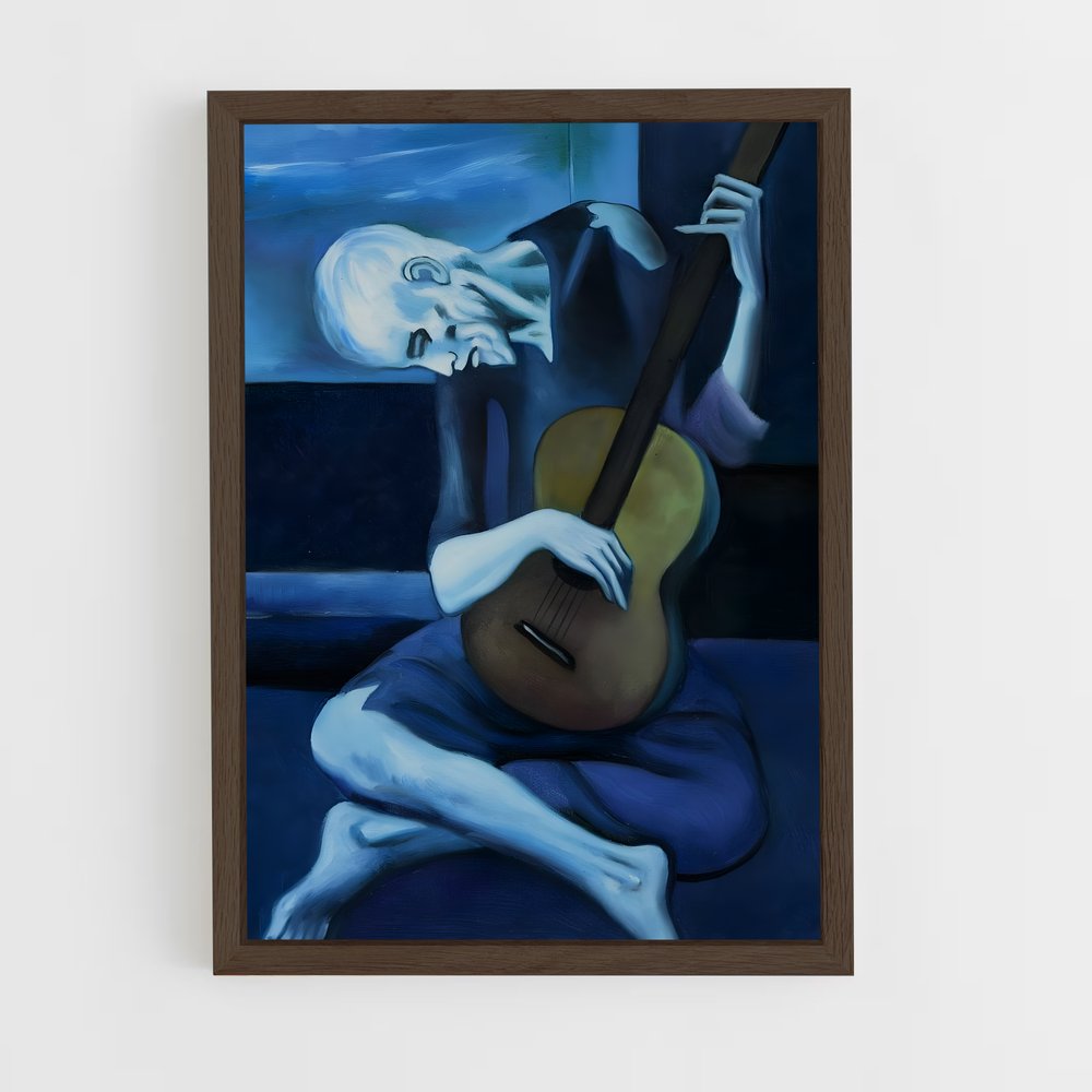 picasso-2 cadre Bois foncé