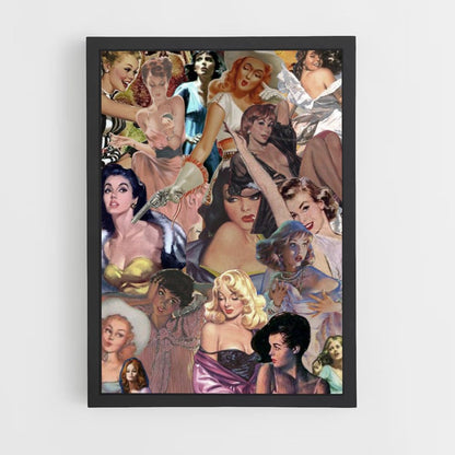 Poster pin-up collage