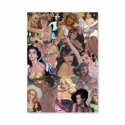 Poster pin-up collage