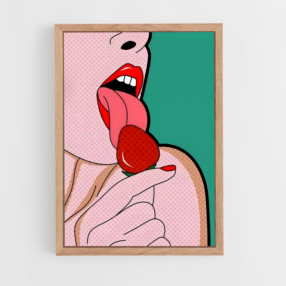 pin-up-4 cadre Bois clair