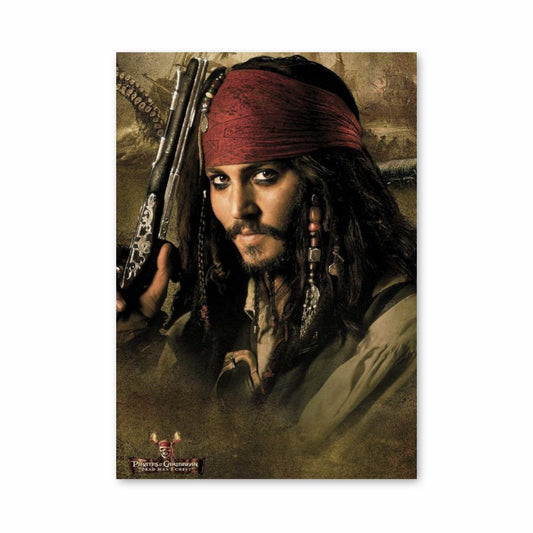 Jack Sparrow pistoolposter