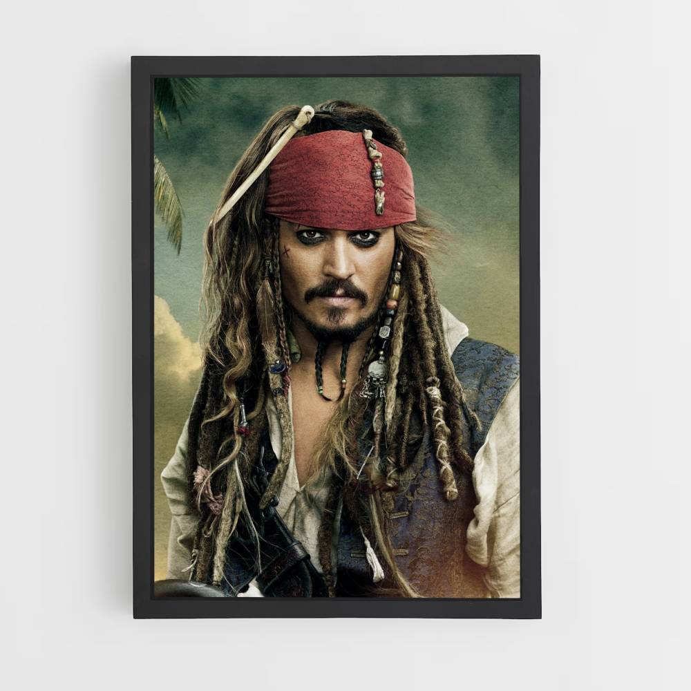 Poster JACK Sparrow Portret