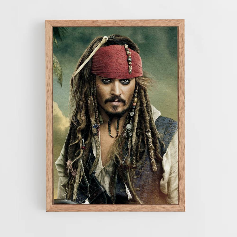 Poster JACK Sparrow Portret