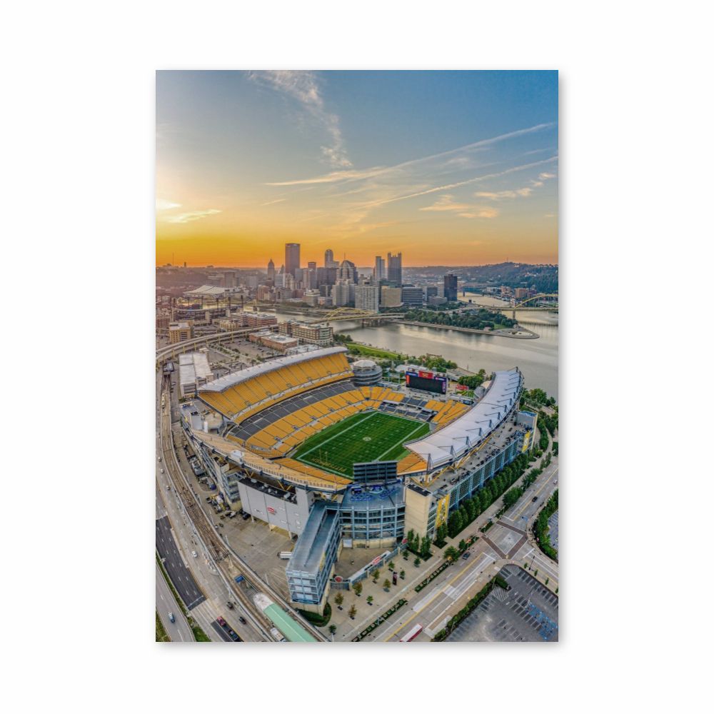 Pittsburgh Steelers stadion poster