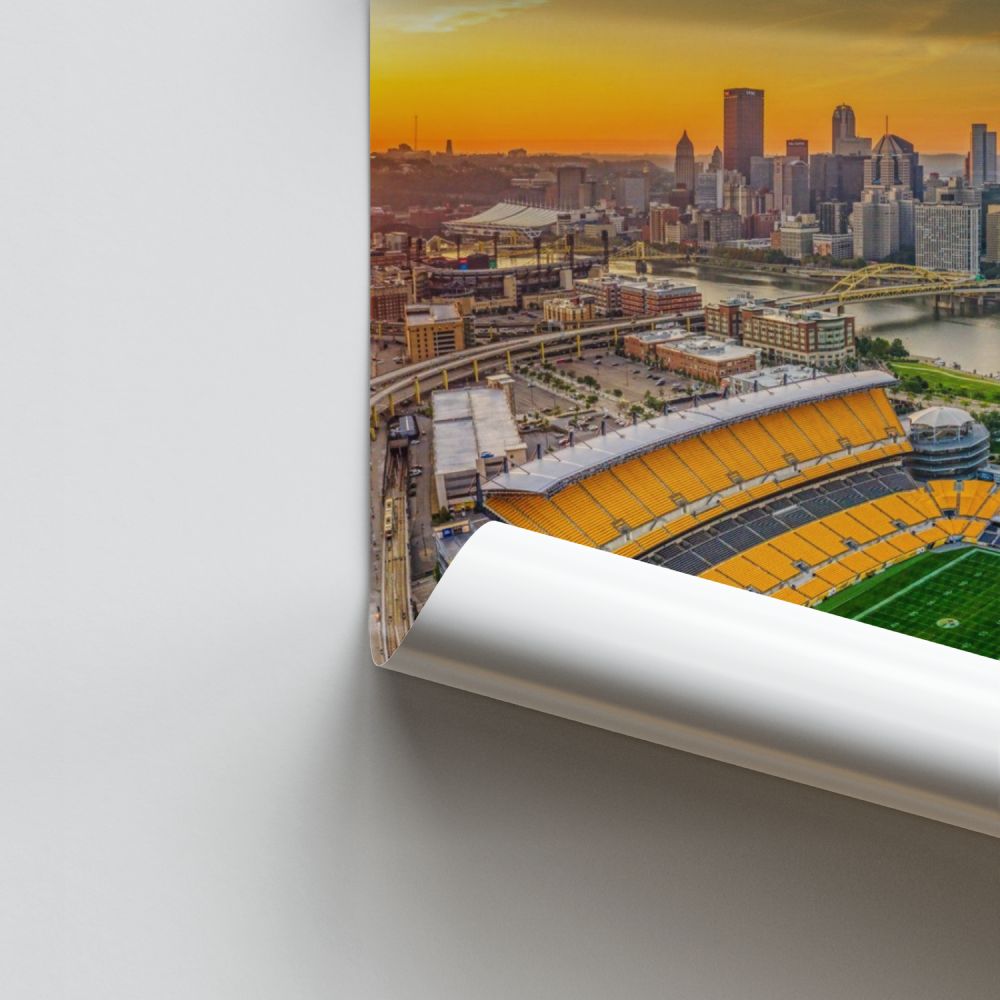 Pittsburgh Steelers stadion poster