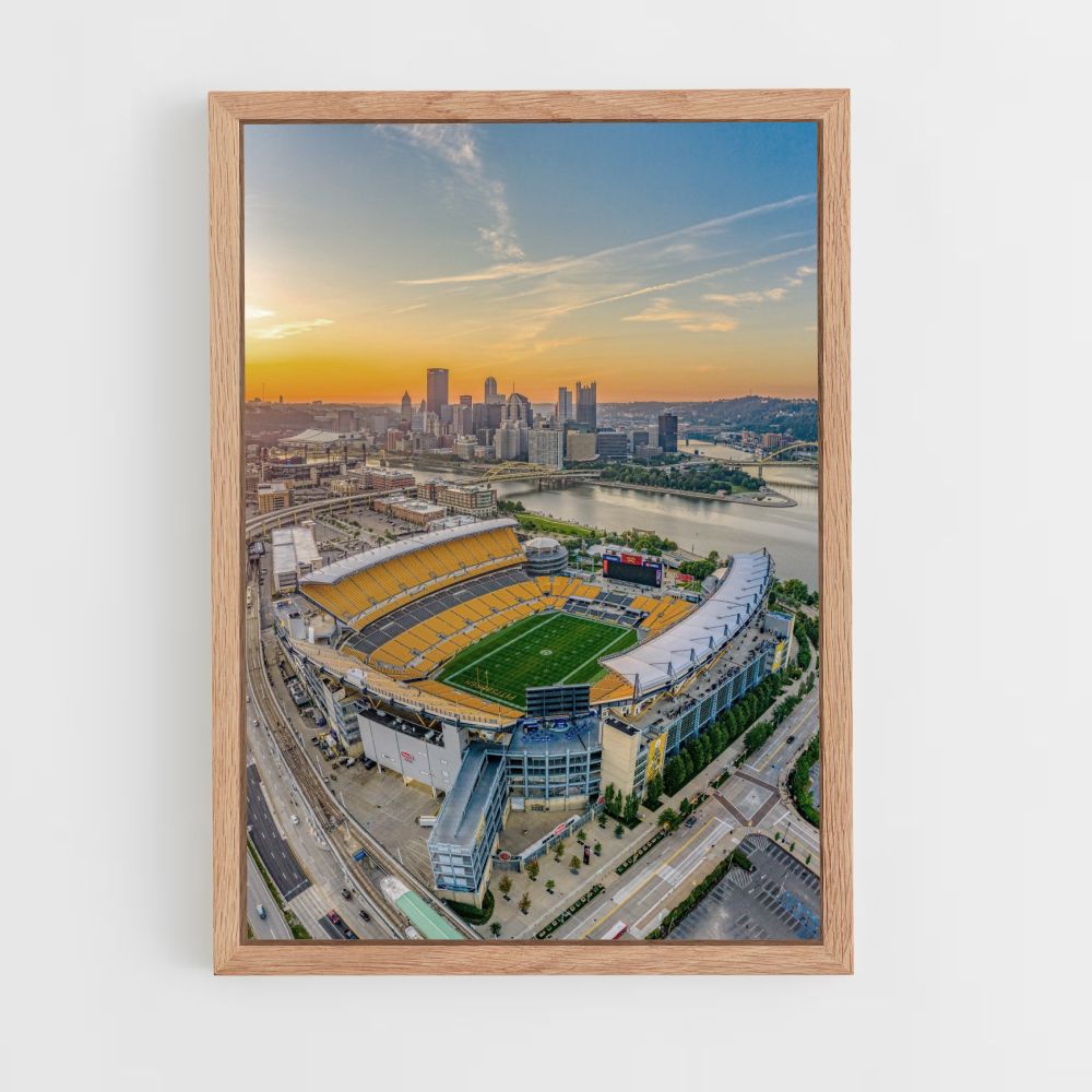 Pittsburgh Steelers stadion poster