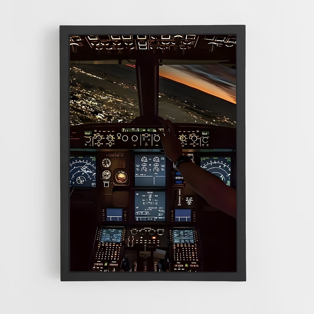 plane-1 cadre Noir