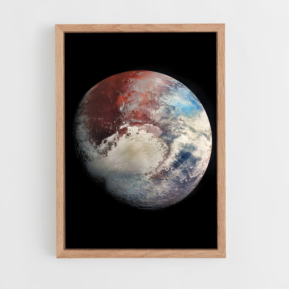 planet-2 cadre Bois clair