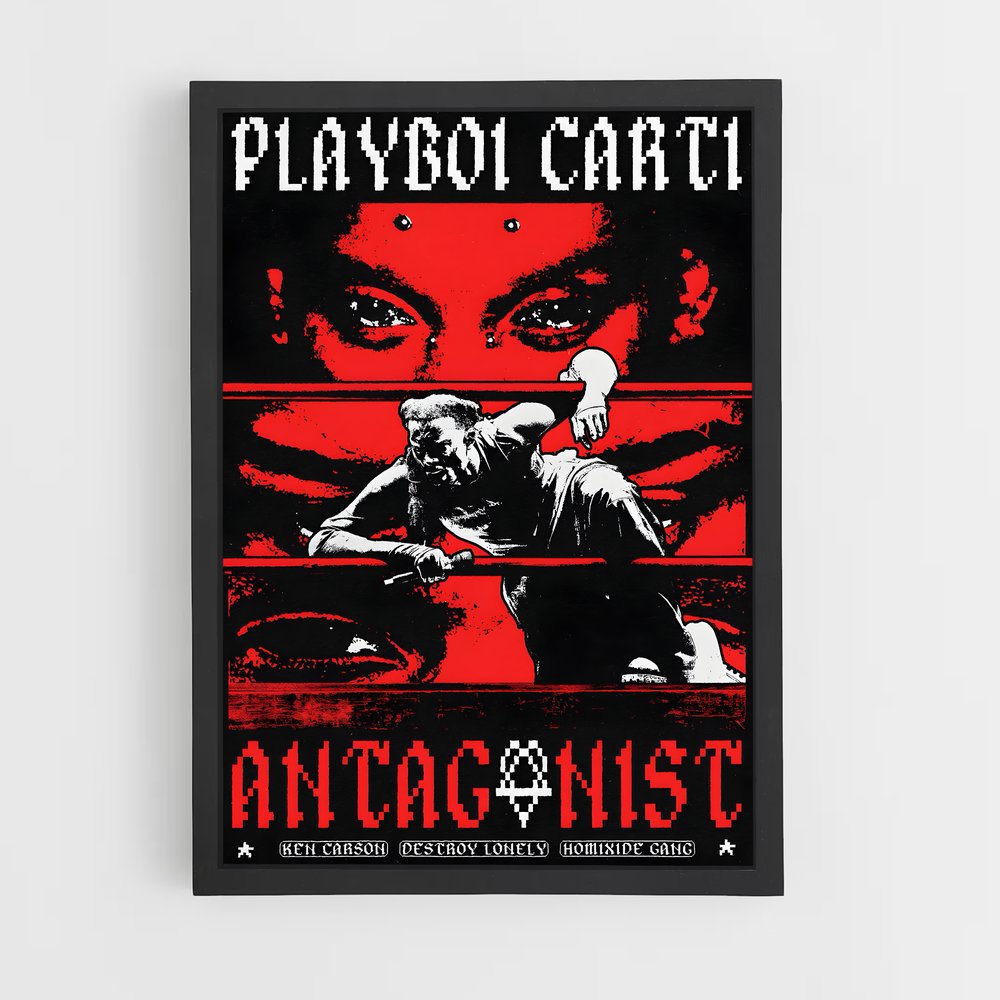 playboy-carti-5 cadre Noir