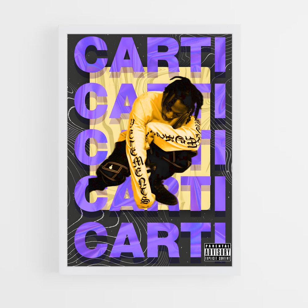 playboy-carti-6 cadre Blanc