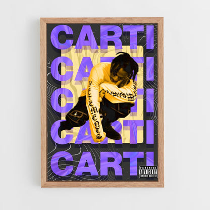 playboy-carti-6 cadre Bois clair