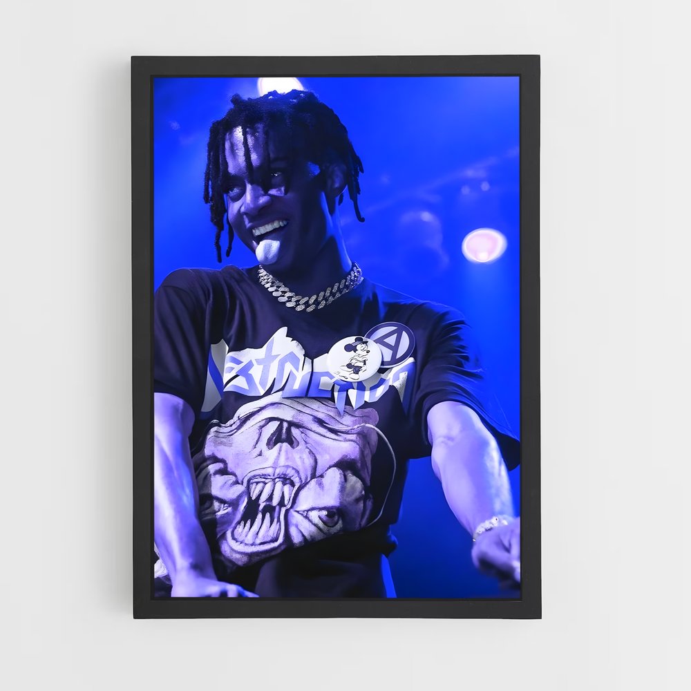 playboy-carti-9 cadre Noir
