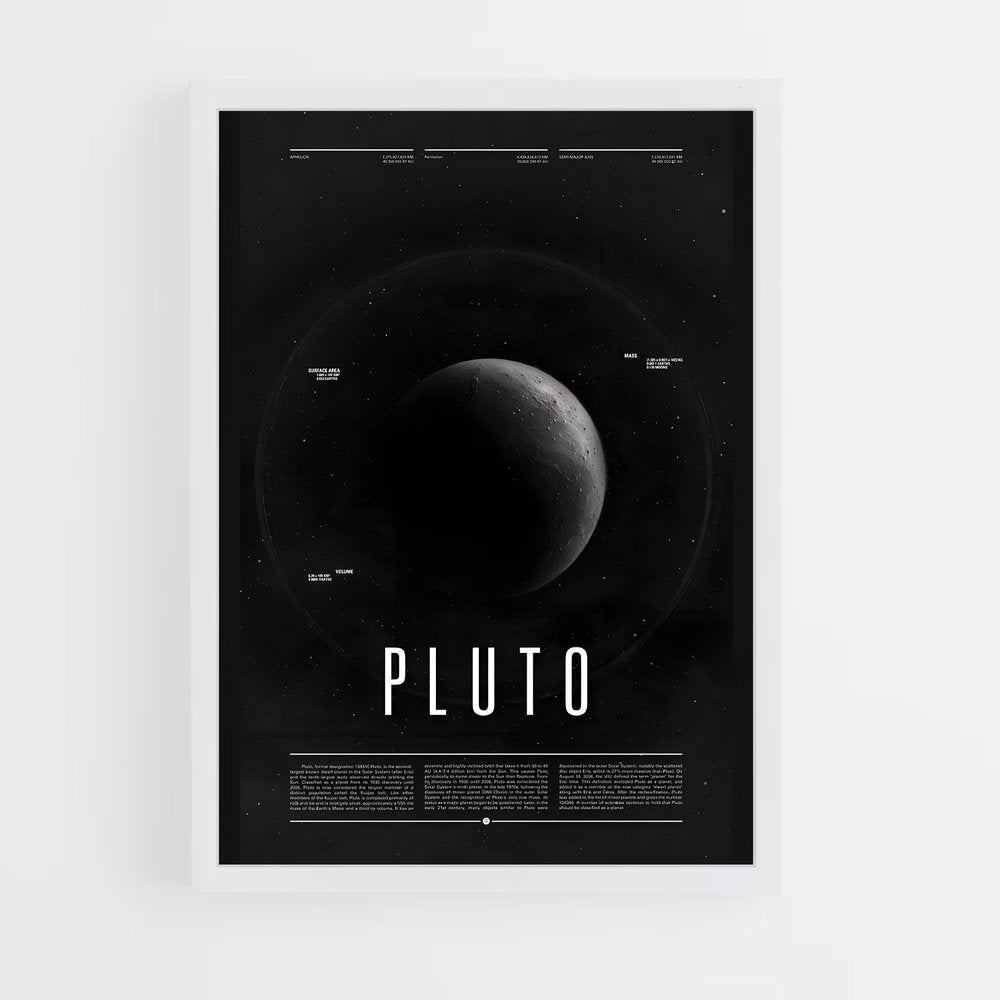pluto-14 cadre Blanc