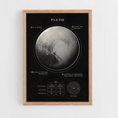 pluto-3 cadre Bois clair