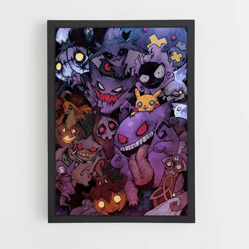 Poster Pokemon-geesten