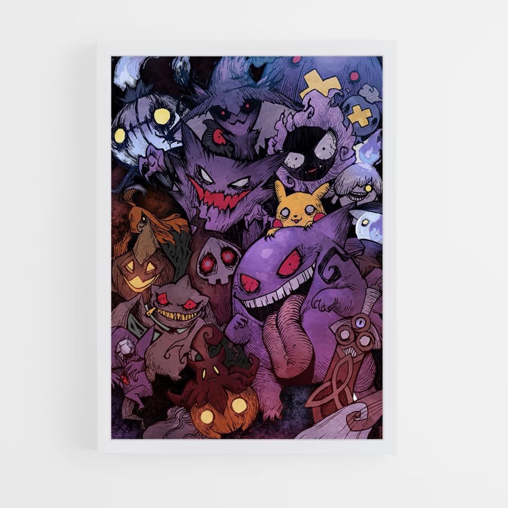 Poster Pokemon-geesten