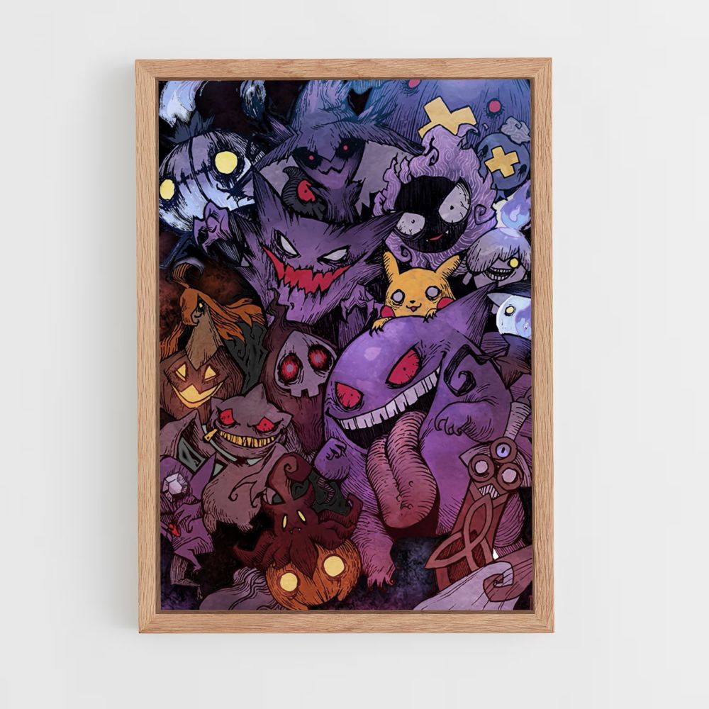 Poster Pokemon-geesten