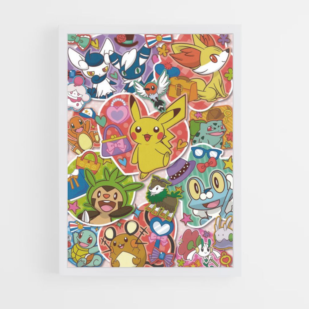 Poster Pokemon-collage