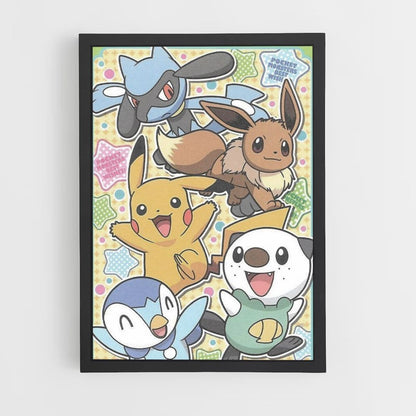 Vintage Pokemon-poster