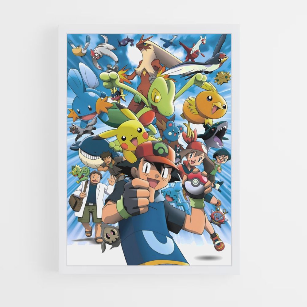 Poster Pokemon Generatie 3