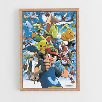 Poster Pokemon Generatie 3