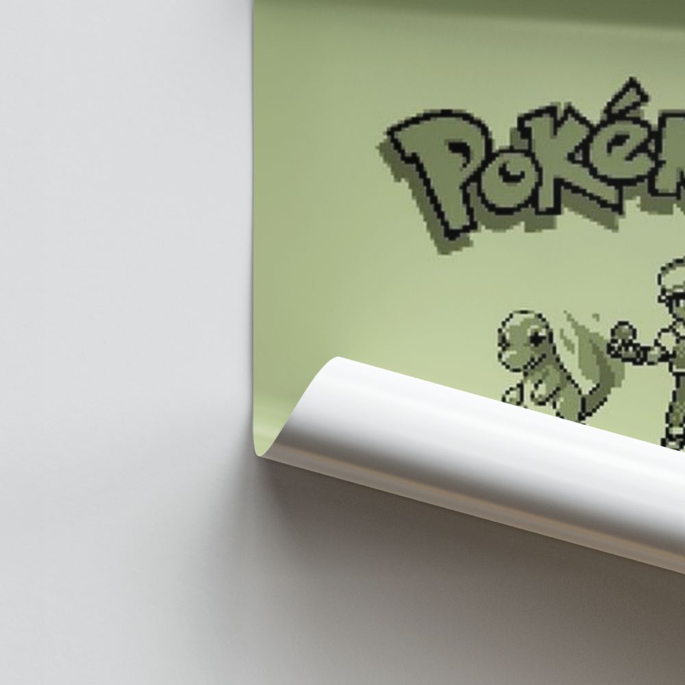 Poster Pokemon Gameboy