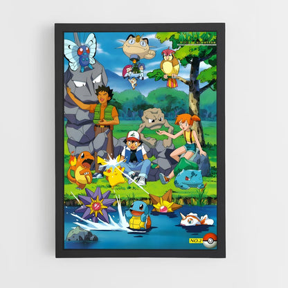 pokemon-6 cadre Noir