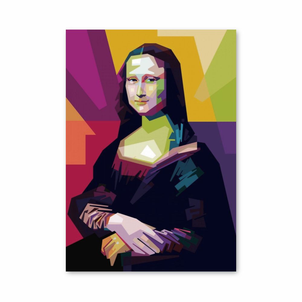 Poster Mona Lisa Pop-Art