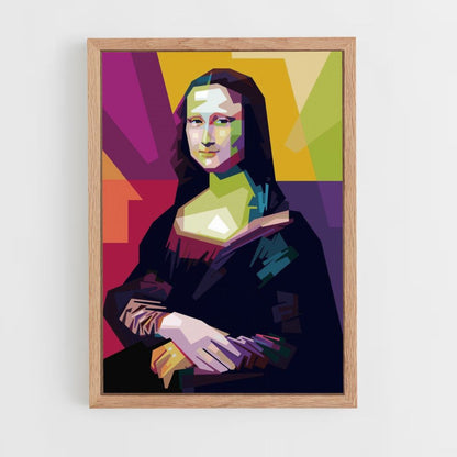 Poster Mona Lisa Pop-Art