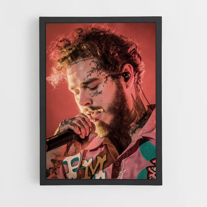 Post Malone-concertposter