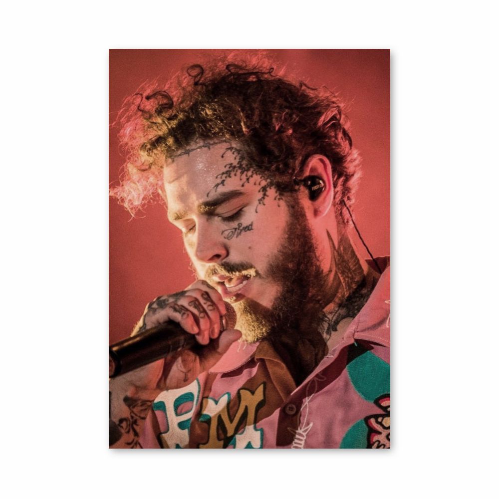 Post Malone-concertposter