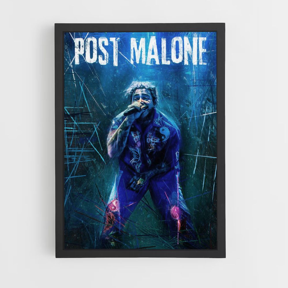 Poster Post Malone-kunstenaar