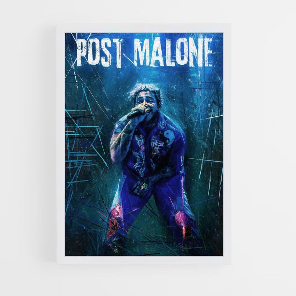 Poster Post Malone-kunstenaar