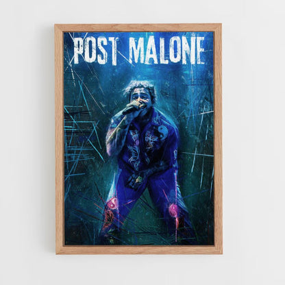 Poster Post Malone-kunstenaar