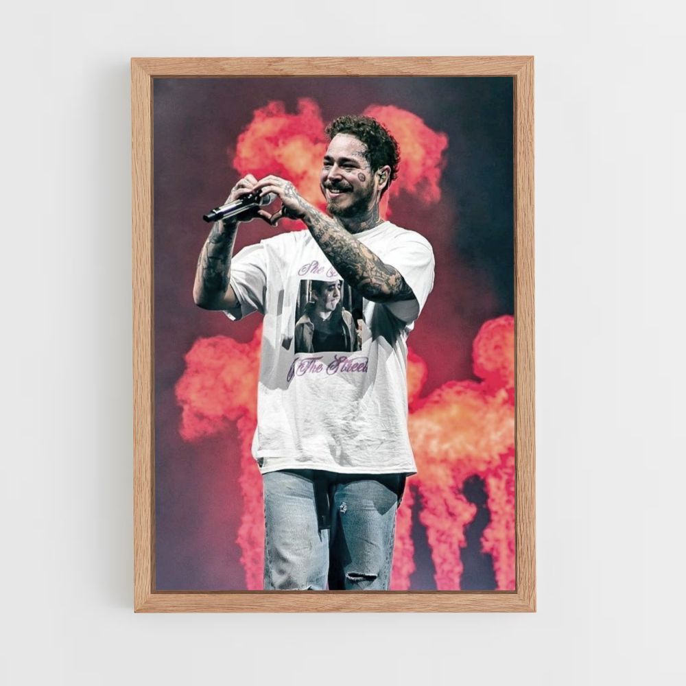 Post Malone brandposter