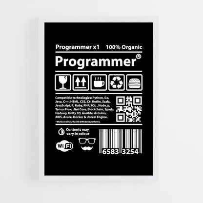 programmer-13 cadre Blanc