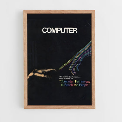 programmer-8 cadre Bois clair