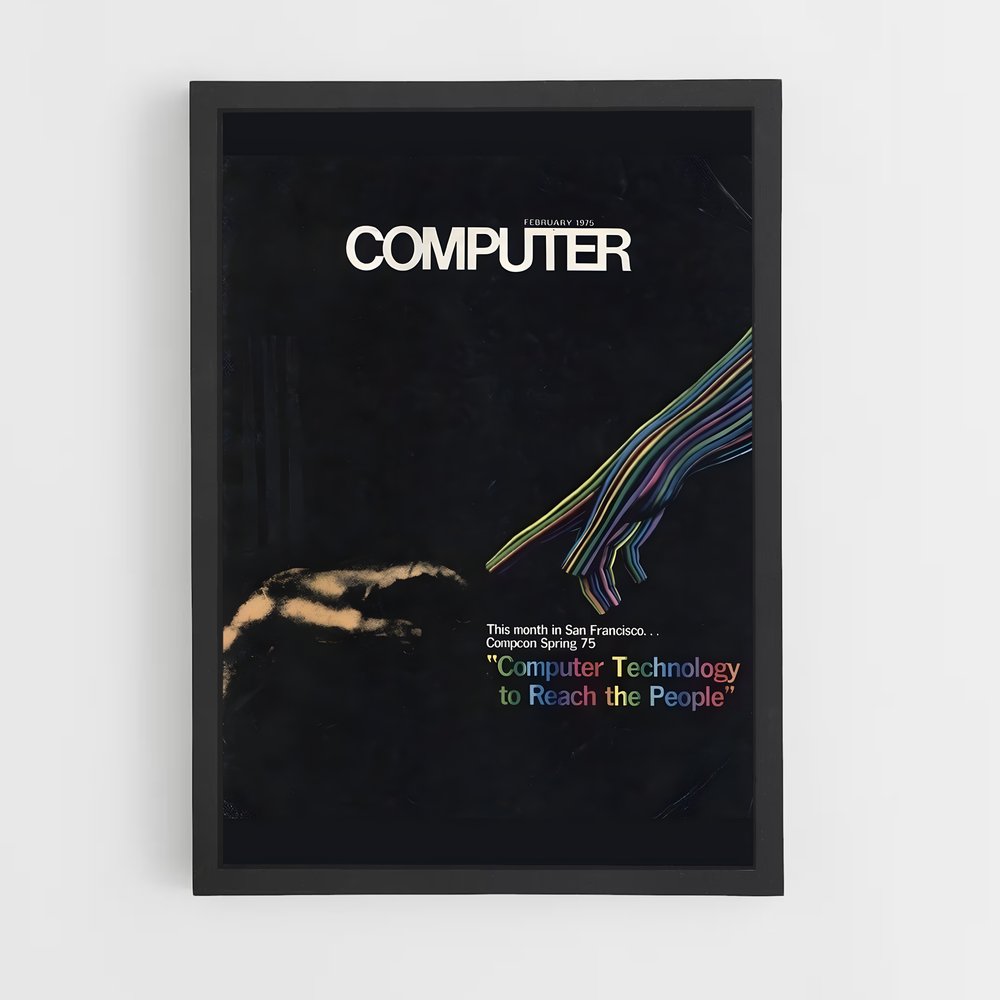 programmer-8 cadre Noir