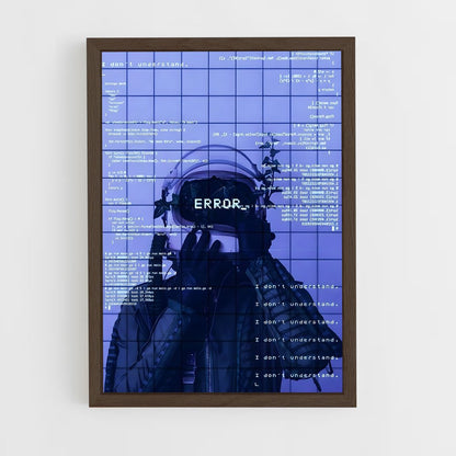 programmer-9 cadre Bois foncé