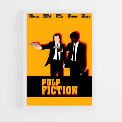 pulp-fiction-1 cadre Blanc