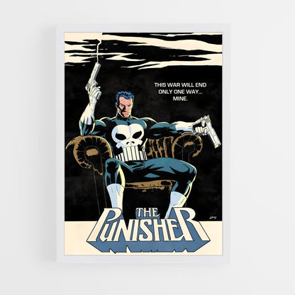punisher-10 cadre Blanc