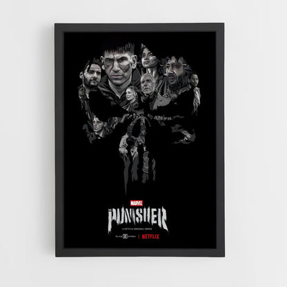 punisher-12 cadre Noir