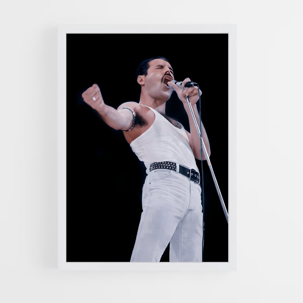 queen-1 cadre Blanc