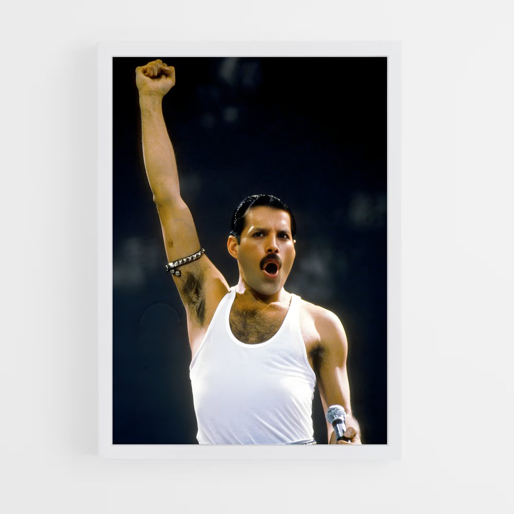 queen-5 cadre Blanc