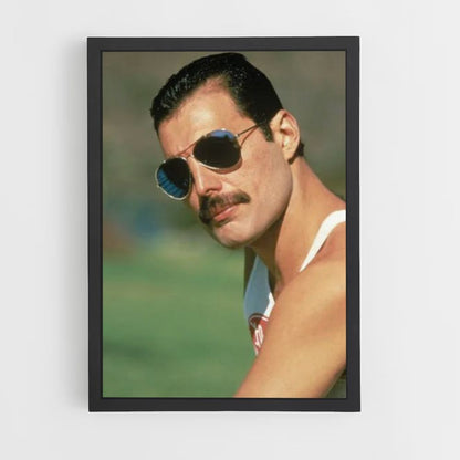 Poster Freddy Mercury Snor